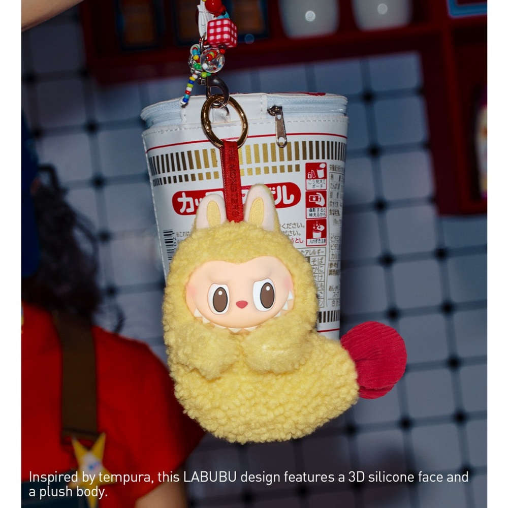 Pop Mart The Monsters Wacky Mart Shrimp Tempura Labubu Earphone Case